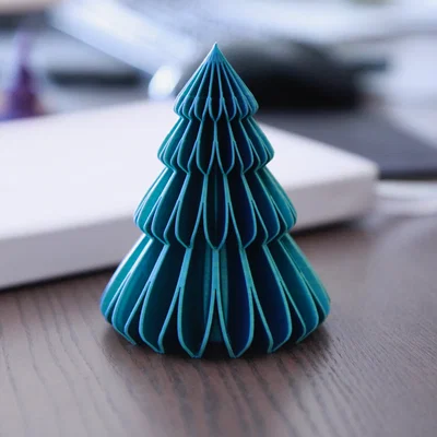 Mẫu Cây Thông Noel 3D Trang Trí Vase Mode Đẹp Mắt