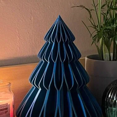 Mẫu Cây Thông Noel 3D Trang Trí Vase Mode Đẹp Mắt
