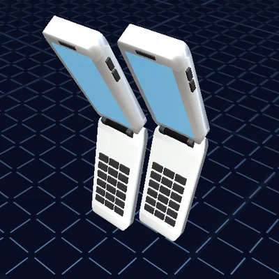 Mô hình điện thoại nắp gập - Flip-phone