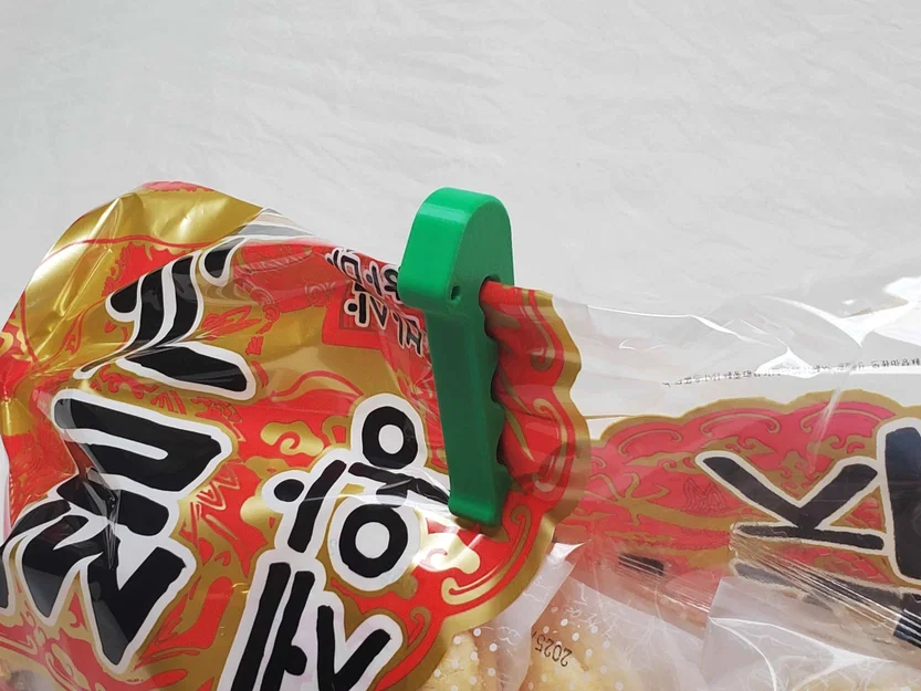 Kẹp miệng túi hình cá sấu - Image 2
