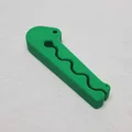 Kẹp miệng túi hình cá sấu - Thumbnail 3