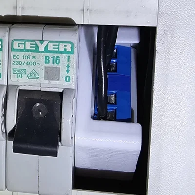 Ngàm gắn DIN Rail cho Shelly Mini