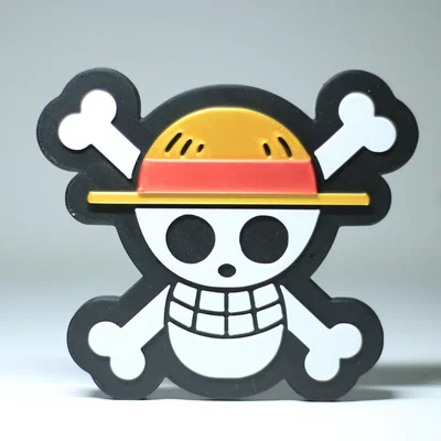 Nam châm logo băng hải tặc Mũ Rơm - One Piece