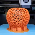 Quả bóng Airless họa tiết Voronoi (bền chắc) 120mm - Thumbnail 1