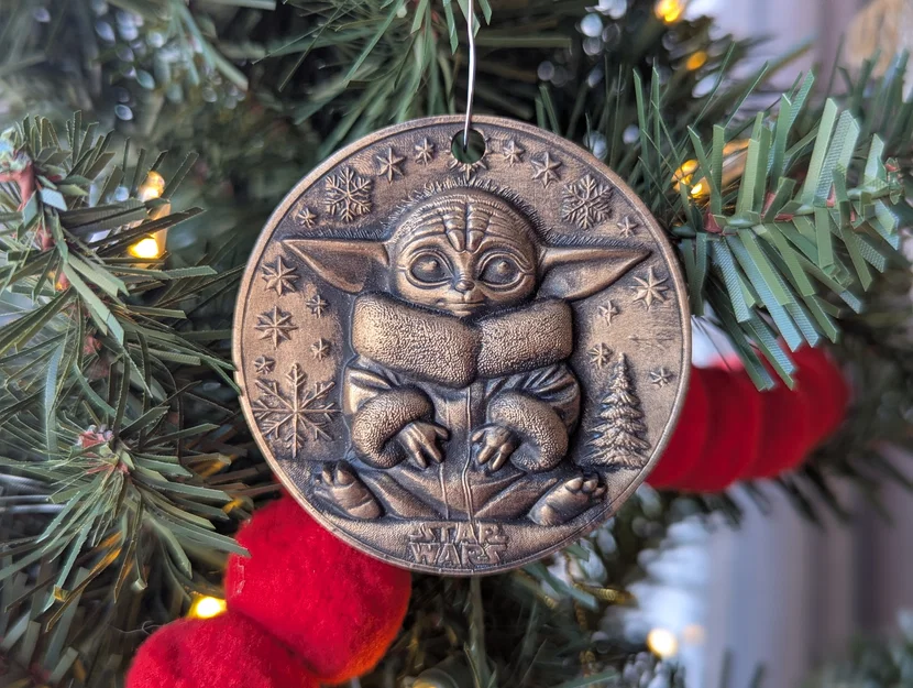 Grogu - Baby Yoda - Vật phẩm trang trí Giáng sinh Star Wars - Image 1