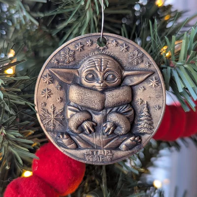 Grogu - Baby Yoda - Vật phẩm trang trí Giáng sinh Star Wars