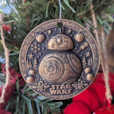 BB-8 - Droid - Vật phẩm trang trí Giáng sinh chủ đề Star Wars