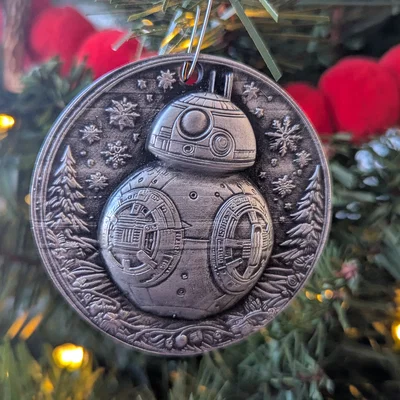 BB-8 - Droid - Vật phẩm trang trí Giáng sinh chủ đề Star Wars