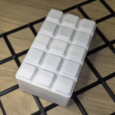 Đế giữ mũi khoan tầng Gridfinity (half pitch, có thể chồng lên nhau)