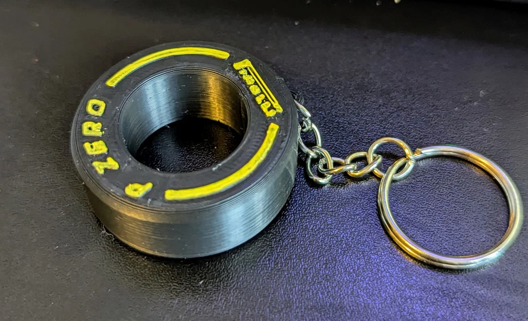 Móc khóa / Vật trang trí bánh xe F1 - Image 1