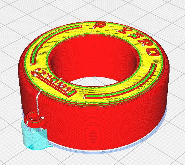 Móc khóa / Vật trang trí bánh xe F1 - Image 2