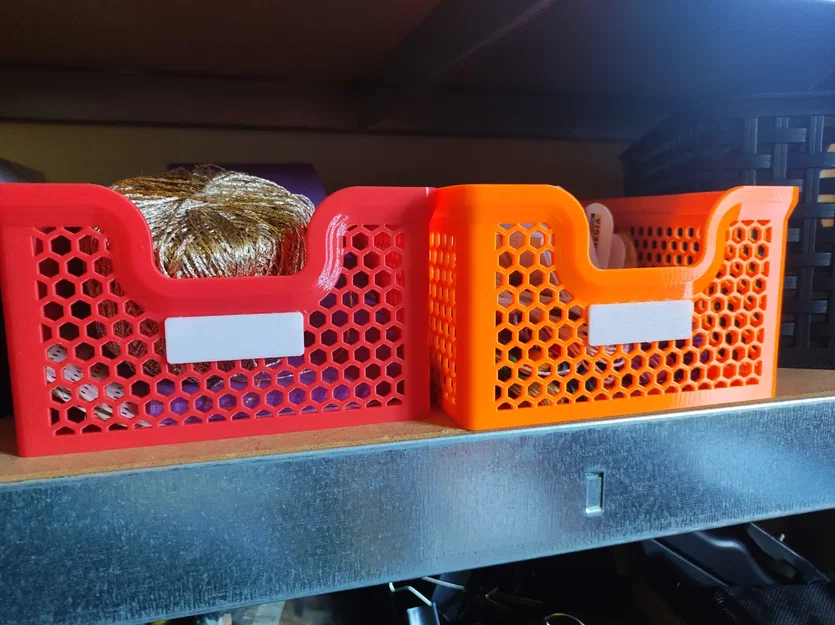 Nhãn cho Giỏ xếp chồng hình lục giác 140 x 200mm - Image 1