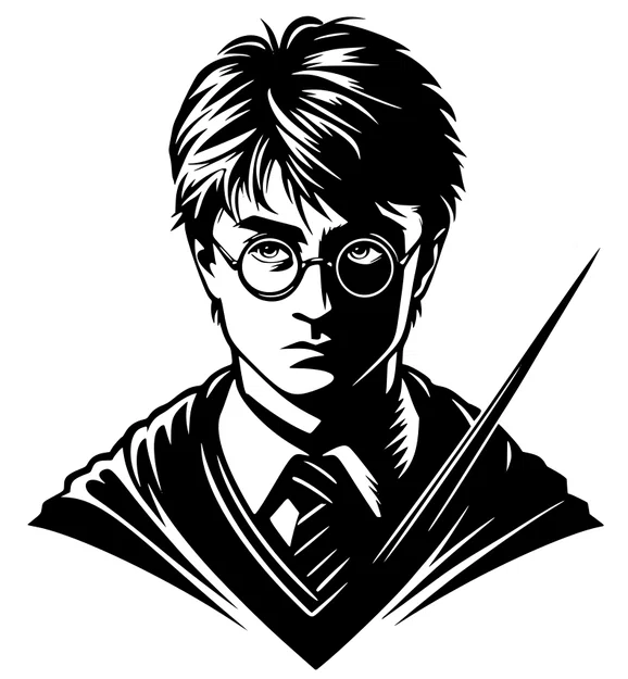 Mô hình tranh treo tường Harry Potter ấn tượng cho fan 3D printing - Image 1