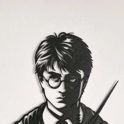 Mô hình tranh treo tường Harry Potter ấn tượng - File STL 3D