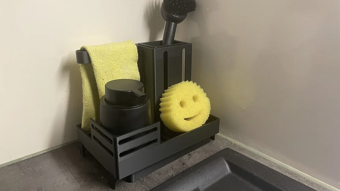 Khay Đựng Đồ Nhà Bếp Gọn Gàng Cho Bồn Rửa Bát - Image 1