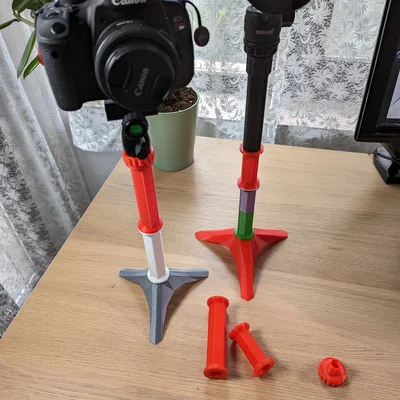 Hệ thống tripod mini modular dành cho máy ảnh DSLR và mirrorless