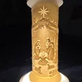 Mẫu in 3D Lithophane cảnh Chúa Giáng sinh trang trí tuyệt đẹp - Thumbnail 1
