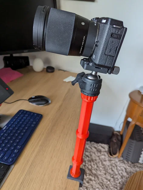 Kẹp để bàn cho hệ thống tripod module mini - Image 4