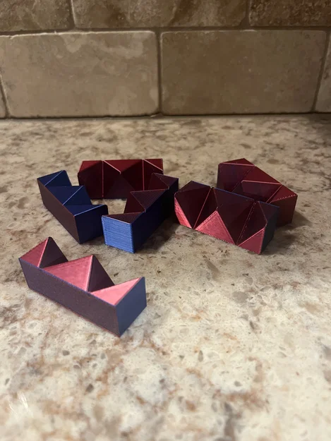 Mô hình Star Puzzle (Hình vuông) - Image 2