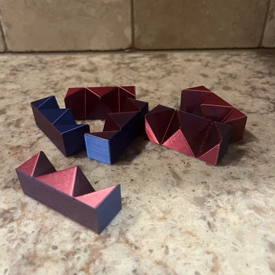 Mô hình Star Puzzle (Hình vuông)