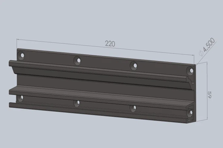 Thanh treo tường Festool MFT Profile - Image 4