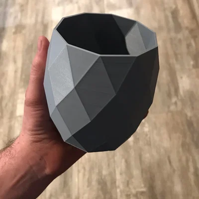 Chậu cây trang trí hình khối Geometric Planter độc đáo