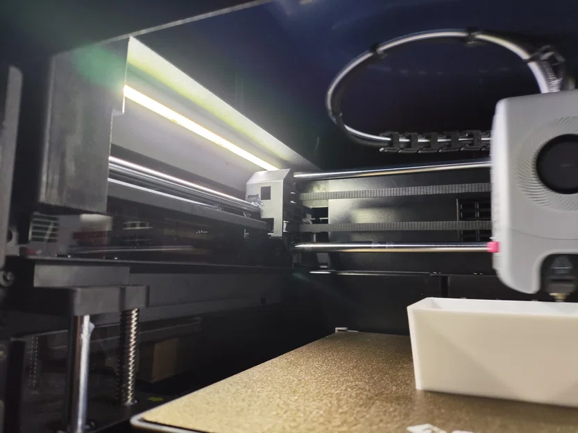 Giá đỡ đèn LED COB 8mm cho Adventurer 5M (A5M) kèm nam châm giữ - Image 2