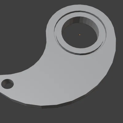Móc khóa xoay Print-in-place Key Spinner nhỏ gọn tiện lợi