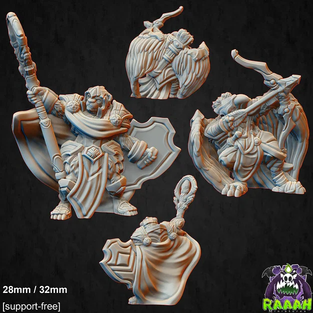 Leonin và Aarakocra [KHÔNG CẦN SUPPORT] - Image 1