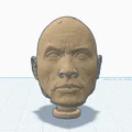 Phụ kiện gắn giày hình đầu The Rock - Thiết kế 3D độc đáo - Thumbnail 1