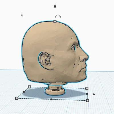 Phụ kiện gắn giày hình đầu The Rock - Thiết kế 3D độc đáo