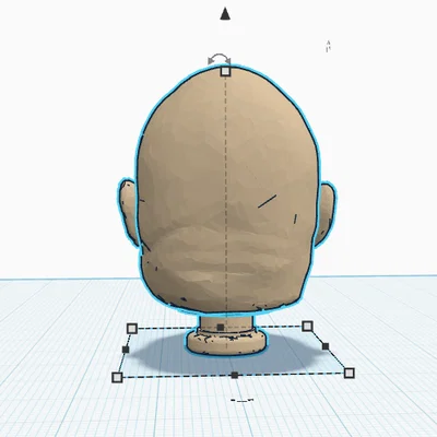 Phụ kiện gắn giày hình đầu The Rock - Thiết kế 3D độc đáo