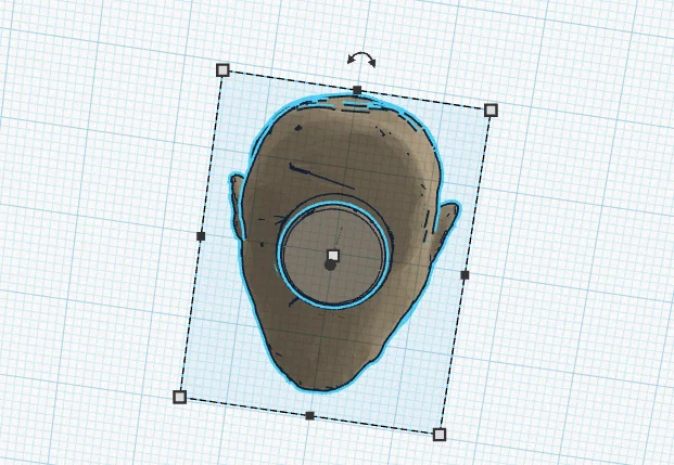 Phụ kiện gắn giày hình đầu The Rock - Thiết kế 3D độc đáo - Image 4