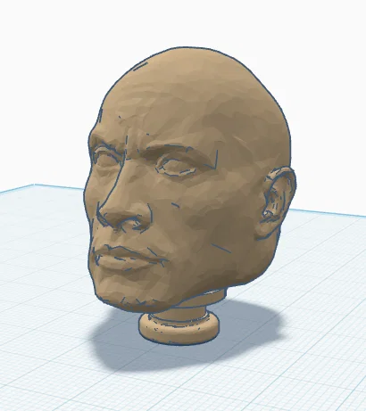 Phụ kiện gắn giày hình đầu The Rock - Thiết kế 3D độc đáo - Image 5