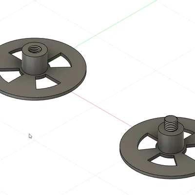 Suốt nhựa cuộn dây đa năng (Spool) - Thiết kế tháo rời tiện lợi