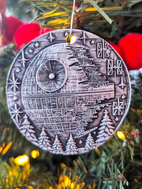 Death Star - Empire - Vật phẩm trang trí Giáng sinh chủ đề Star Wars - Image 1