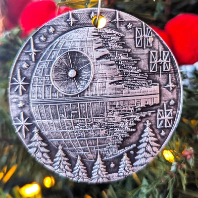 Death Star - Empire - Vật phẩm trang trí Giáng sinh chủ đề Star Wars