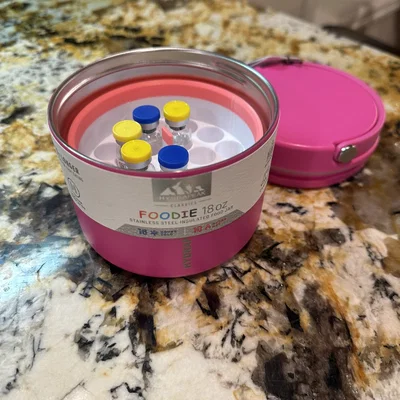 Khay gắn đựng 3ml vial cho bình thực phẩm Hydrapeak 18/32 oz