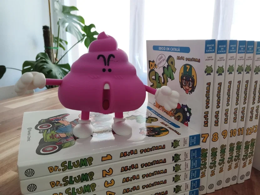 Mô hình 3D nhân vật Caca trong truyện Dr. Slump cực đáng yêu - Image 1