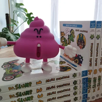 Mô hình 3D nhân vật Caca trong truyện Dr. Slump cực đáng yêu