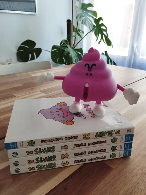 Mô hình 3D nhân vật Caca trong truyện Dr. Slump cực đáng yêu - Image 2