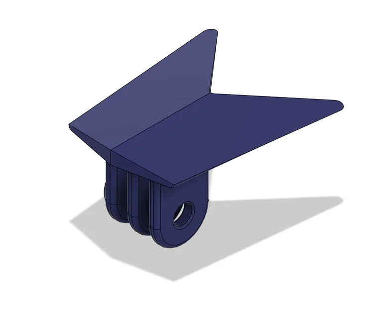 Ngàm Gắn GoPro Dưới Lưỡi Trai Cho Nón Troy Lee Designs Stage - Image 1