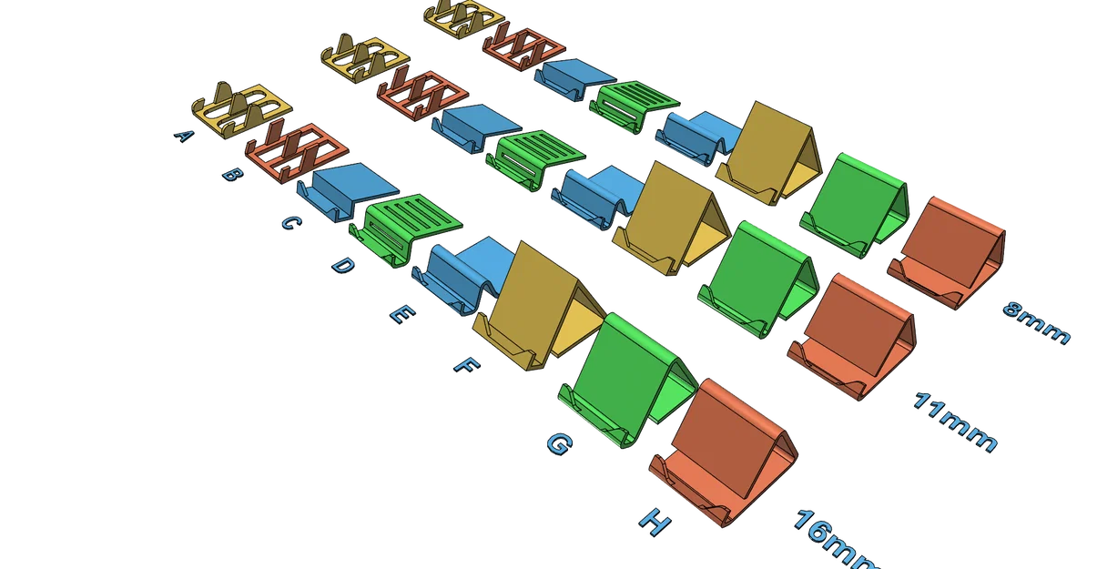 Giá đỡ máy tính bảng 3D đa năng, in nhanh không cần support - Image 1