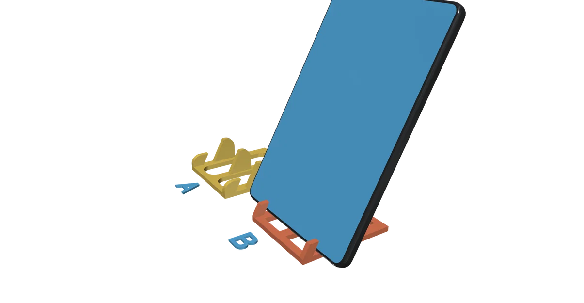 Giá đỡ máy tính bảng 3D đa năng, in nhanh không cần support - Image 7