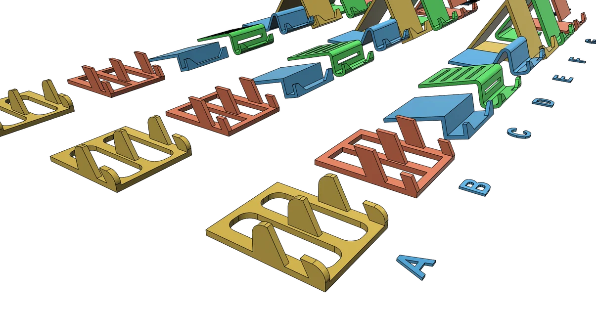 Giá đỡ máy tính bảng 3D đa năng, in nhanh không cần support - Image 8