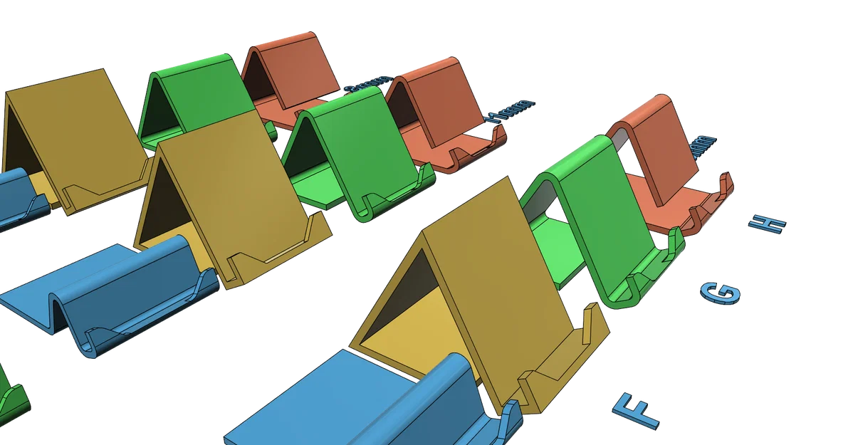 Giá đỡ máy tính bảng 3D đa năng, in nhanh không cần support - Image 10