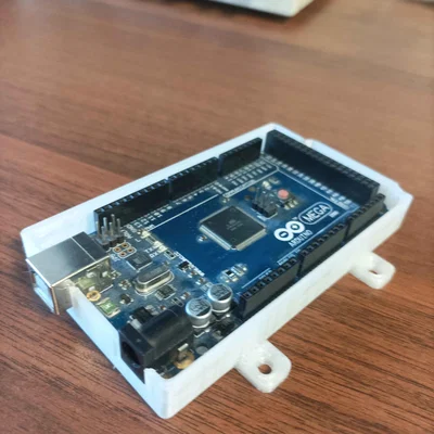 Hộp đựng Arduino Mega có tai treo tường tiện lợi (In 3D)