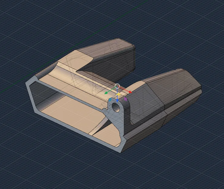 Ống dẫn gió (Fan Duct) cải tiến tối ưu luồng khí cho Creality K1 MAX - Image 1