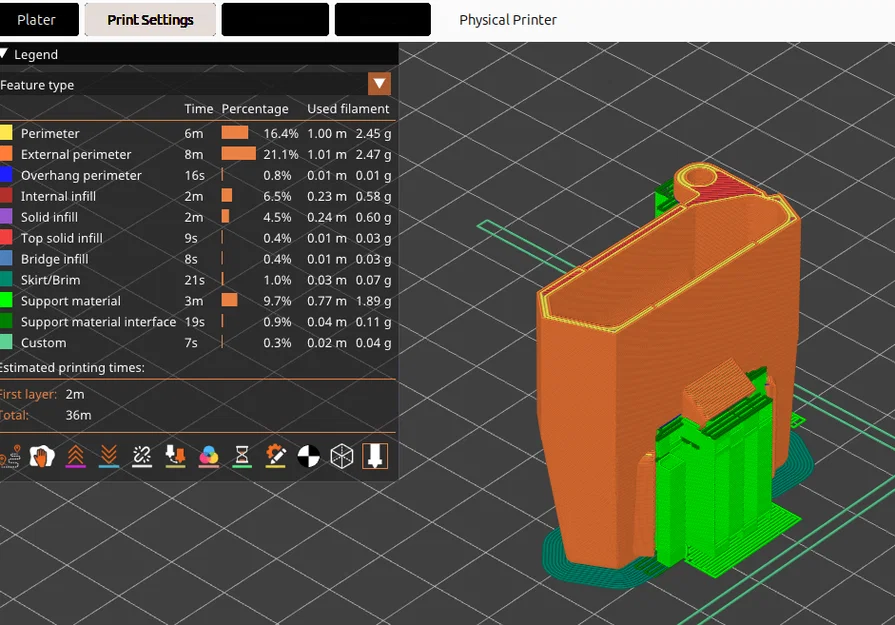 Ống dẫn gió (Fan Duct) cải tiến tối ưu luồng khí cho Creality K1 MAX - Image 3