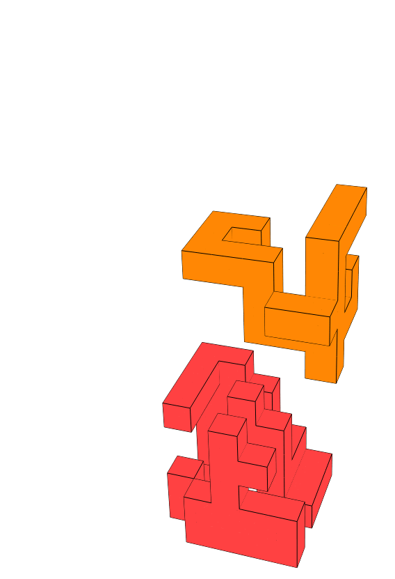 Cube Burr Puzzle 2 - Khối Lập Phương Trí Tuệ Thách Thức Tư Duy